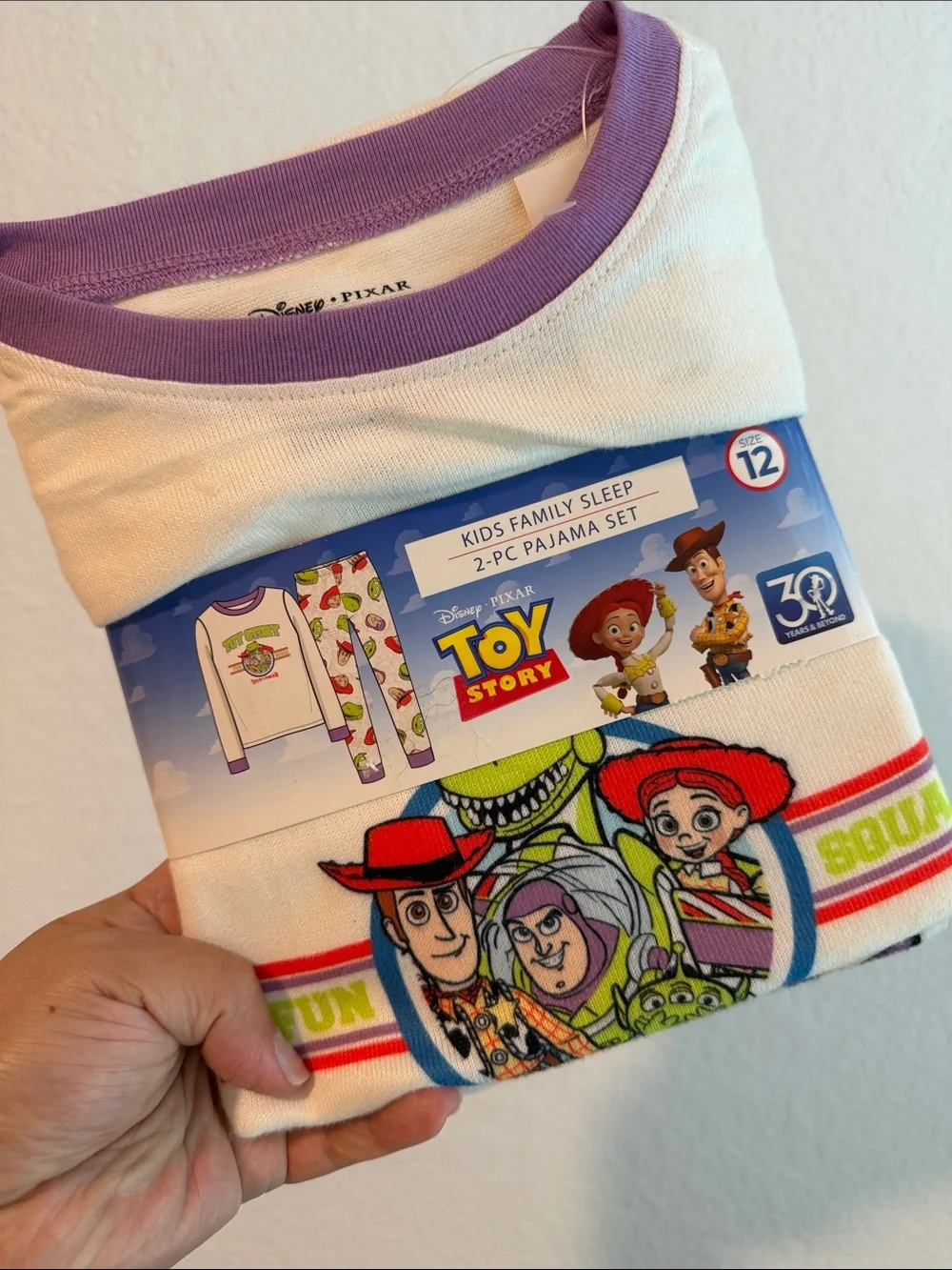 Disney Pixar Toy Story Kids 2-Piece Pajama Set - Long Sleeve